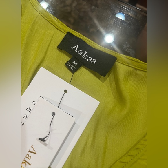 Aakaa Lime Green Maxi Dress - Picture 2 of 2